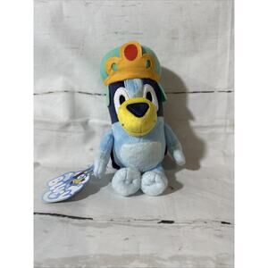 Bluey and Friends Princess Bluey 8" Plush New with Tags NEW